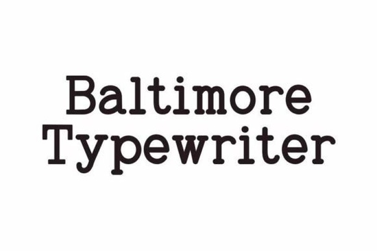 Baltimore Typewriter Pack Font